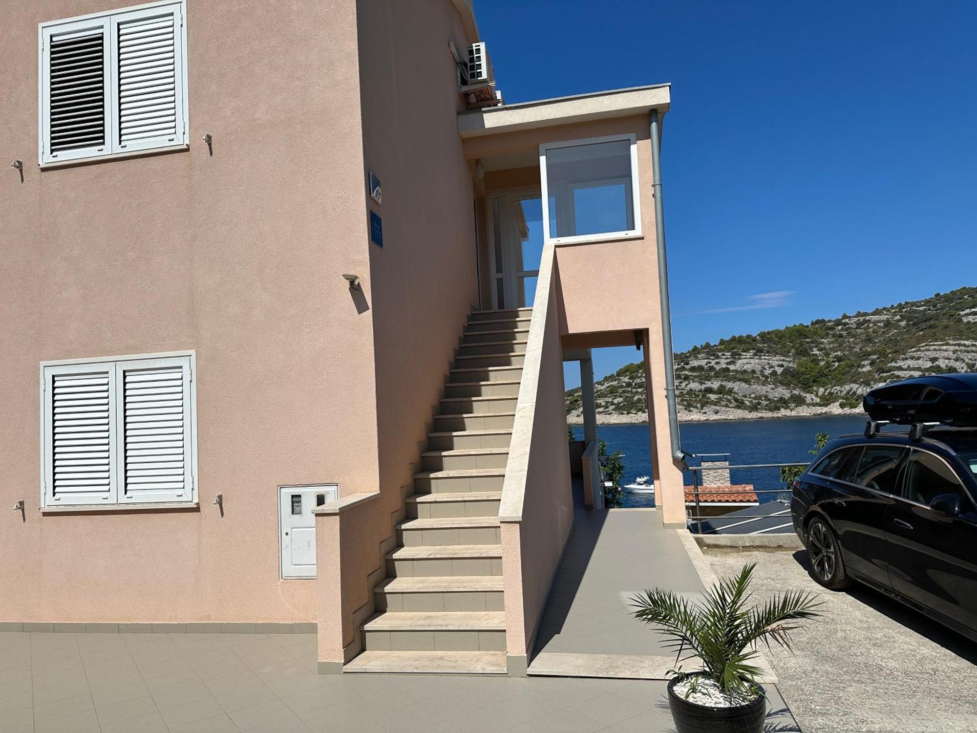 Apartments puntaplanka direkt am meer Rogoznica  Bagian luar foto