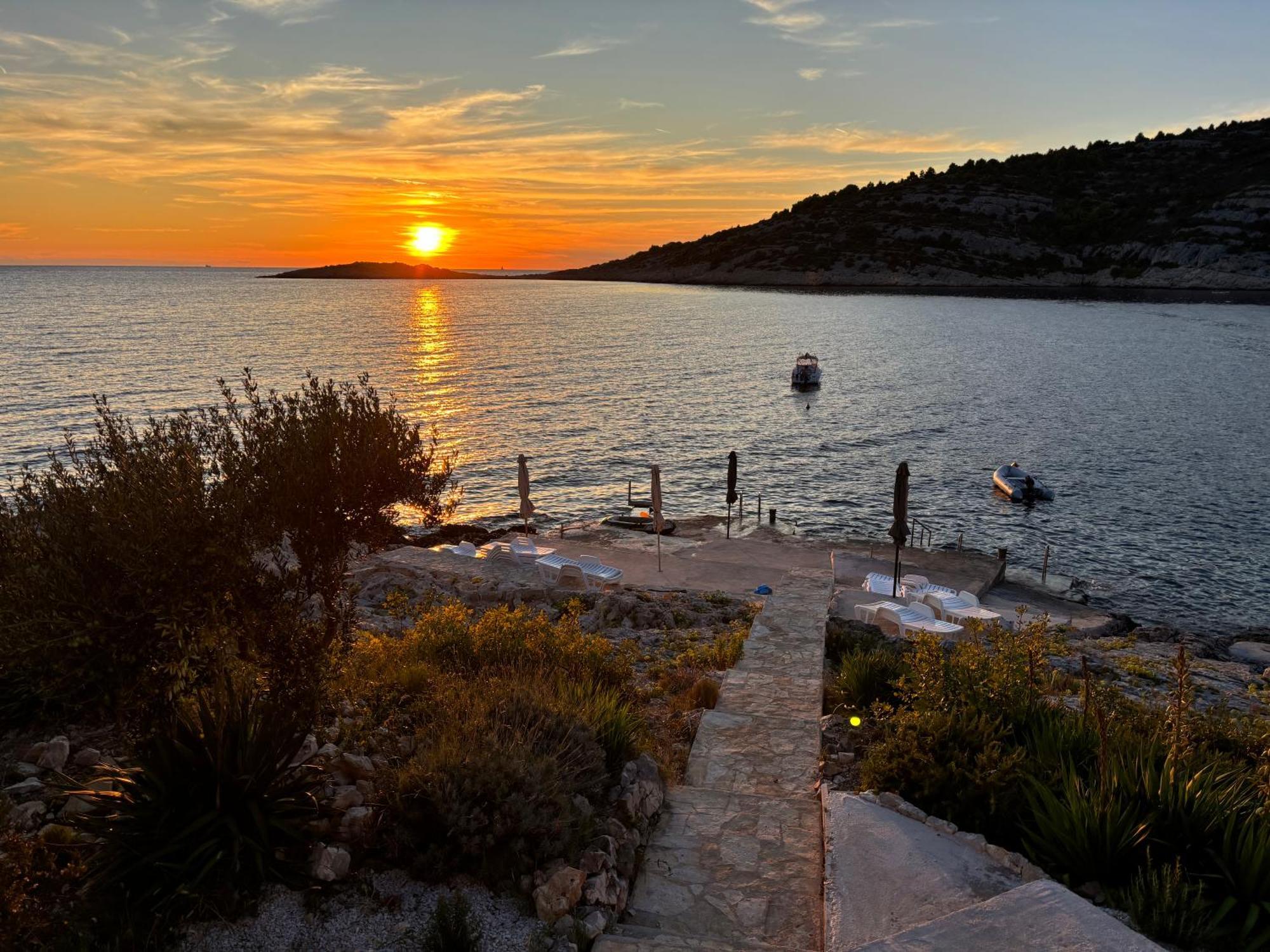 Apartments puntaplanka direkt am meer Rogoznica  Bagian luar foto